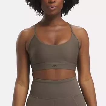 Спортивный бюстгальтер Lux с бретелями Reebok, цвет Grout