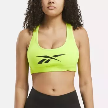 Спортивный бюстгальтер Lux Vector Racer Reebok, кислотно-желтый