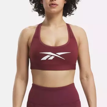 Спортивный бюстгальтер Lux Vector Racer Reebok, бордовый