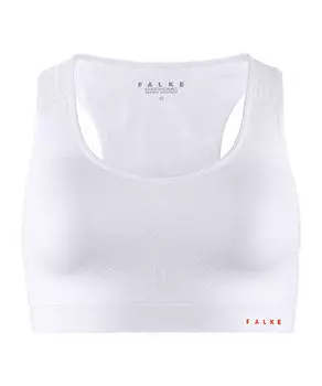 Спортивный бюстгальтер "Мэдисон низкая поддержка" Falke, белый
