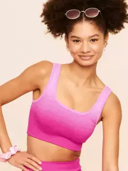 Спортивный бюстгальтер Maeve с эффектом омбре Adore Me, розовый