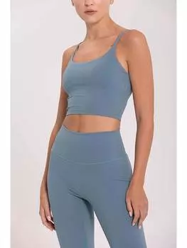 Спортивный бюстгальтер Mantra Onamaste, светло-синий
