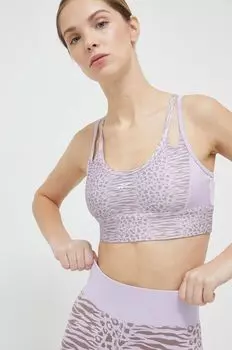 Спортивный бюстгальтер Modern Safari Reebok, фиолетовый