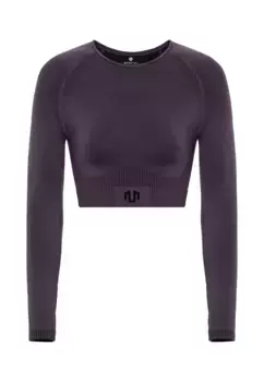 Спортивный бюстгальтер MOROTAI "MOROTAI Women's Morotai Naikan Seamless Longsleeve", серый