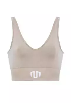 Спортивный бюстгальтер MOROTAI "Женский бесшовный спортивный бюстгальтер MOROTAI Morotai Naikan", бежевый