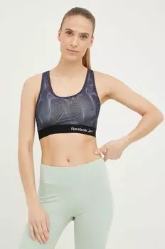 Спортивный бюстгальтер Нелли Reebok, темно-синий