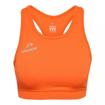 Спортивный бюстгальтер Newline, цвет mango/orange/orange