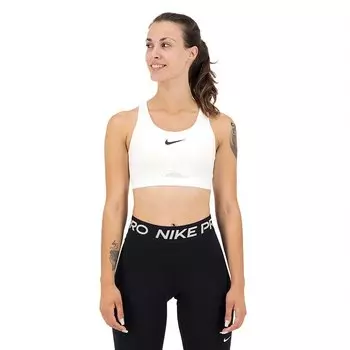 Спортивный бюстгальтер Nike Dri Fit Swoosh High Support Non-Padded, белый