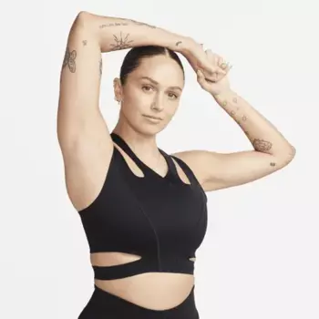 Спортивный бюстгальтер Nike FutureMove, цвет Black/Clear