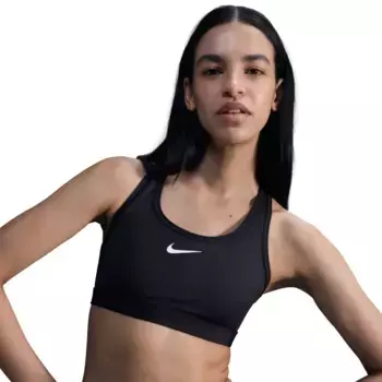 Спортивный бюстгальтер Nike Swoosh Medium Impact Sports Bra, черный