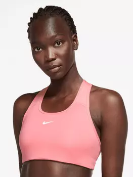 Спортивный бюстгальтер Nike W DF SWSH 1PP BRA, красный