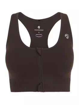 Спортивный бюстгальтер Oceansapart NAMI, темно коричневый