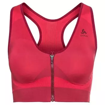 Спортивный бюстгальтер Odlo Seamless Medium Impact, красный