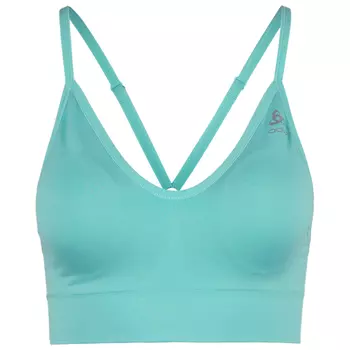 Спортивный бюстгальтер Odlo Women's Sports Bra Padded Seamless Soft 2 0, цвет Aqua Haze