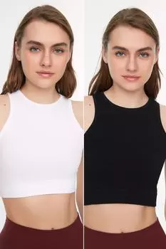 Спортивный бюстгальтер - однотонный Trendyol, разноцветный