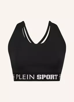 Спортивный бюстгальтер Plein Sport, черный