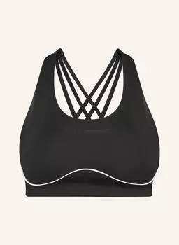 Спортивный бюстгальтер Plein Sport, черный