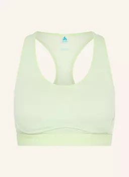 Спортивный бюстгальтер подъем Odlo, зеленый