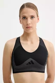 Спортивный бюстгальтер POWER Adidas Performance, черный