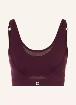 Спортивный бюстгальтер power icon бег Sweaty Betty, фуксия