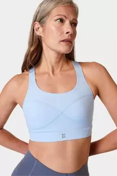 Спортивный бюстгальтер Power со средней поддержкой Sweaty Betty, синий