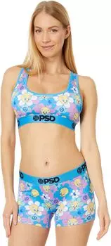 Спортивный бюстгальтер PSD, цвет Blue/Tweety Flower Power SB