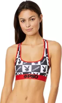 Спортивный бюстгальтер PSD, цвет Multi/Playboy Checkers Sports Bra