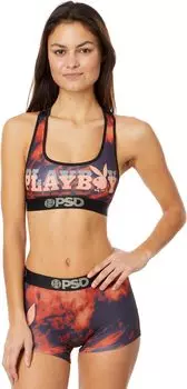Спортивный бюстгальтер PSD, цвет Multi/Playboy Lava Dye Sports Bra