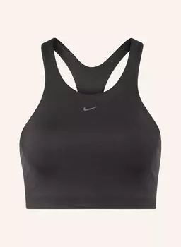 Спортивный бюстгальтер расширенный Nike, черный