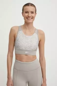 Спортивный бюстгальтер Reebok, бежевый