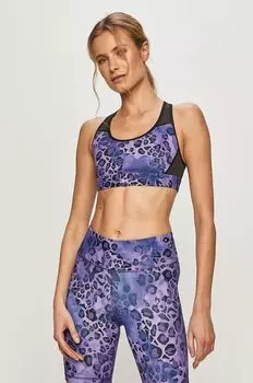 Спортивный бюстгальтер Reebok, фиолетовый