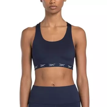Спортивный бюстгальтер Reebok Id Commercial Low Support, синий