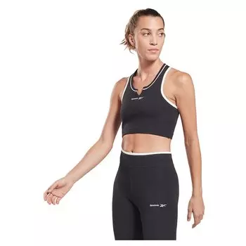Спортивный бюстгальтер Reebok Identity, черный