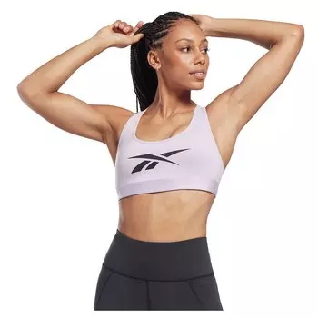 Спортивный бюстгальтер Reebok Lux Vector Racer Sports, фиолетовый
