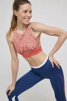 Спортивный бюстгальтер Reebok, оранжевый