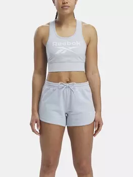 Спортивный бюстгальтер Reebok RI BL Cotton Bralette, синий