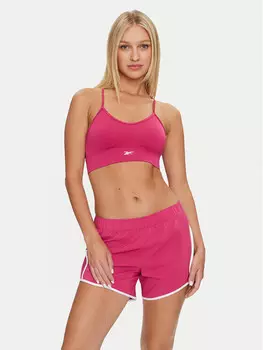 Спортивный бюстгальтер Reebok, розовый