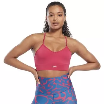 Спортивный бюстгальтер Reebok Workout Ready Sports, розовый