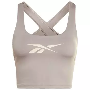 Спортивный бюстгальтер Reebok Yoga, серый