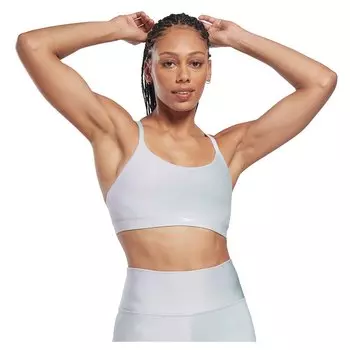 Спортивный бюстгальтер Reebok Yoga Strappy Sports, фиолетовый