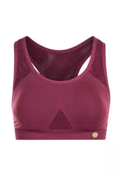 Спортивный бюстгальтер Rosemary с приятным Х-профилем ENDURANCE ATHLECIA, цвет Tawny Port