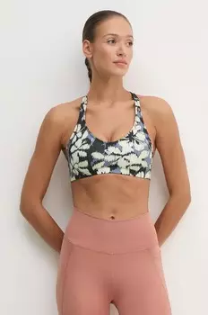 Спортивный бюстгальтер Roxy Heart Into It, серый