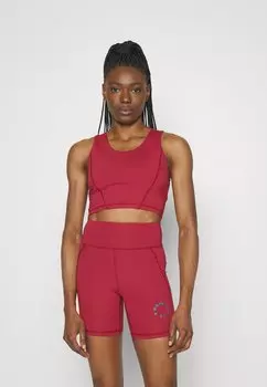 Спортивный бюстгальтер с легкой поддержкой 7 DAYS Active, красная груша.