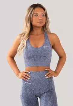 Спортивный бюстгальтер с легкой поддержкой Divina, синий