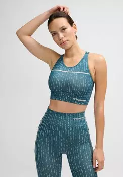 Спортивный бюстгальтер с легкой поддержкой DROPS SEAMLESS Hummel, цвет stargazer silver lining