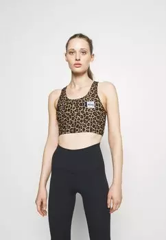 Спортивный бюстгальтер с легкой поддержкой Eivy, коричневый