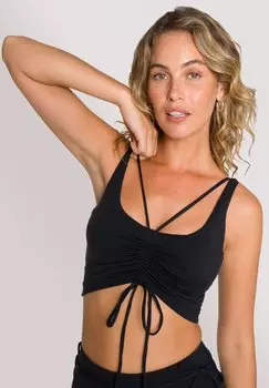 Спортивный бюстгальтер с легкой поддержкой GIANNA OCEANSAPART, цвет black