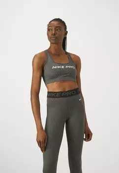 Спортивный бюстгальтер с легкой поддержкой Nike, цвет anthracite
