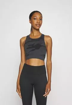 Спортивный бюстгальтер с легкой поддержкой ONPCAMILLE SEAM TRAIN ONLY Play, черный