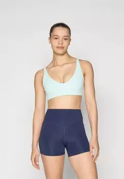 Спортивный бюстгальтер с легкой поддержкой PURELUXE LONGLINE LOW IMPACT BRA Fabletics, светло-зеленый